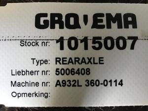 Liebherr Rearaxle